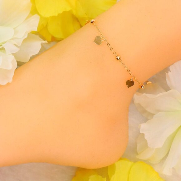 Minimalist Anklet, Sleek & Modern Design, Women’s Fashion, YC110220-A - Picture 8 of 10
